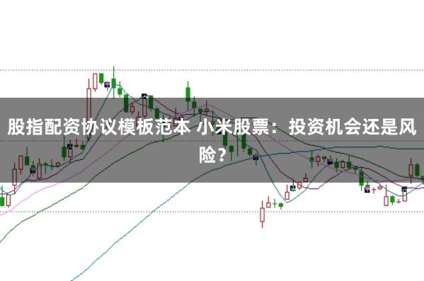 股指配资协议模板范本 小米股票：投资机会还是风险？