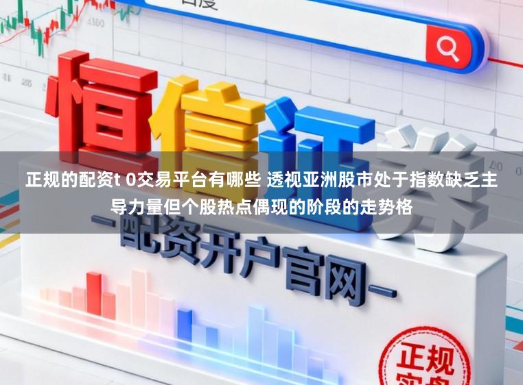 正规的配资t 0交易平台有哪些 透视亚洲股市处于指数缺乏主导力量但个股热点偶现的阶段的走势格